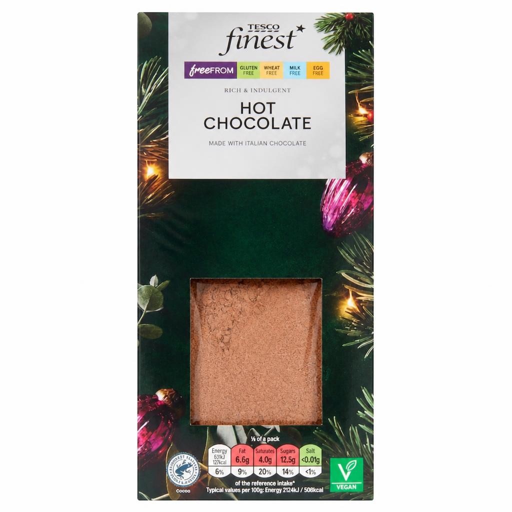 Tesco Finest Freefrom Hot Chocolate  200g
