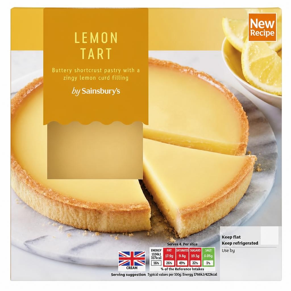 Sainsbury's 300g Lemon Tart