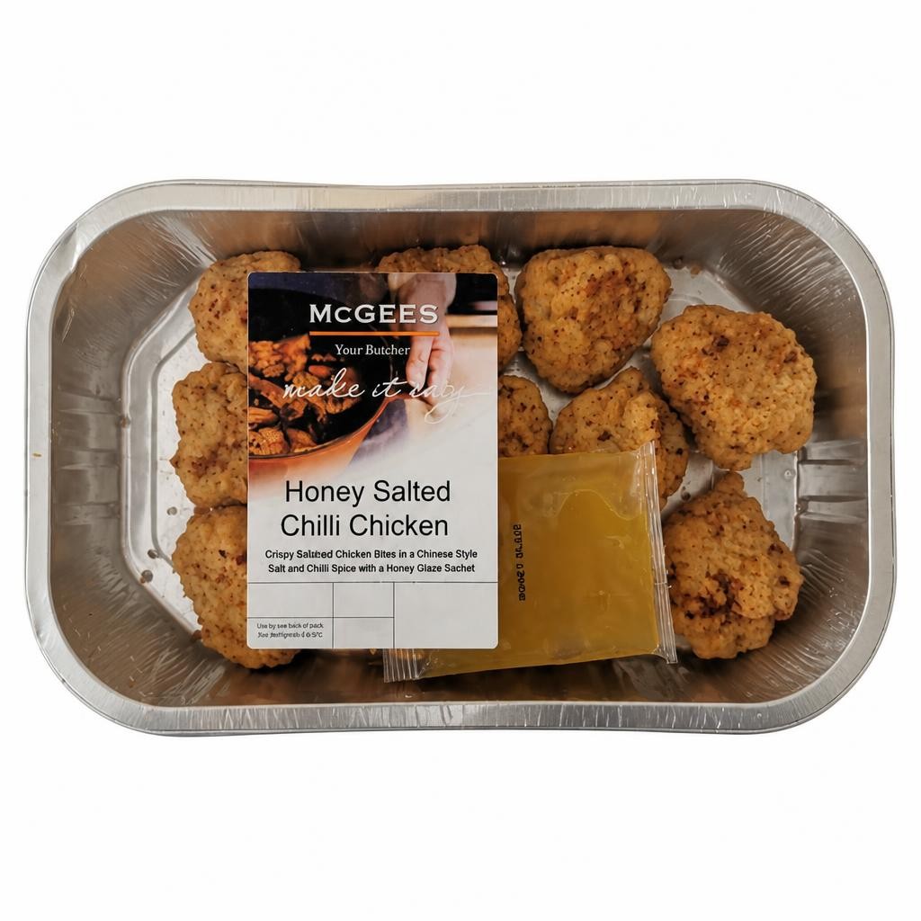 McGees Your Butcher Honey Salted Chilli Chicken 355g