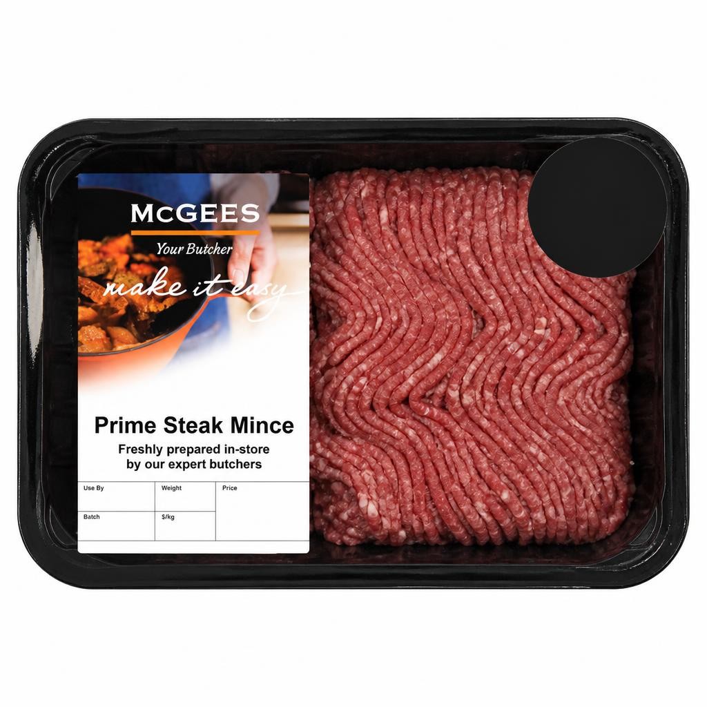 McGees Prime Steak Mince 800g