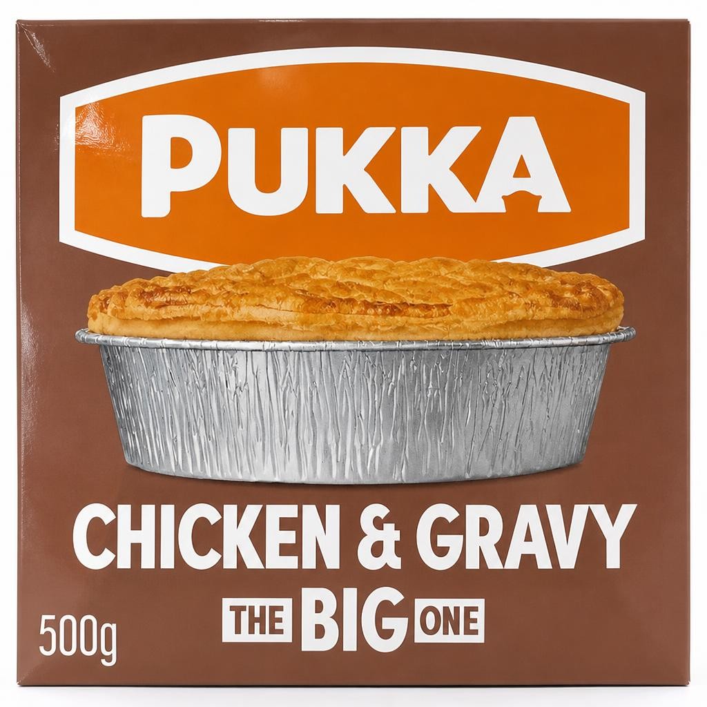 Pukka 500g The Big One Chicken & Gravy Pie