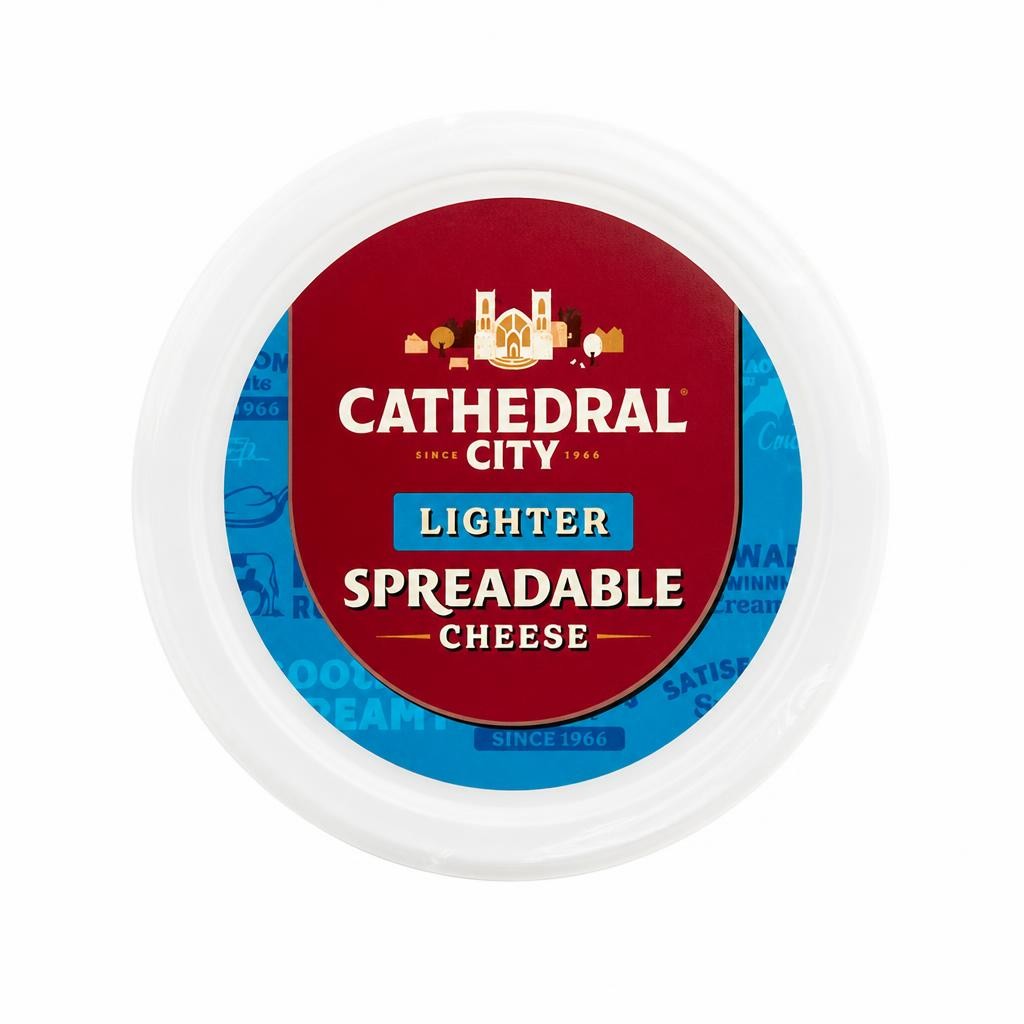 Cathedral City 125g Lighter Mature Spreadable Cheese
