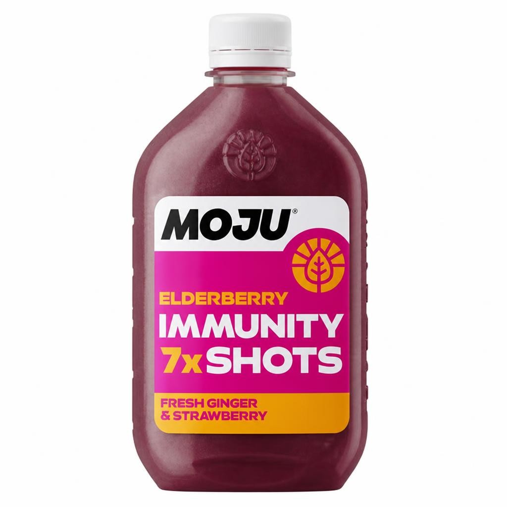 MOJU 7 x Elderberry Immunity Shots 420ml