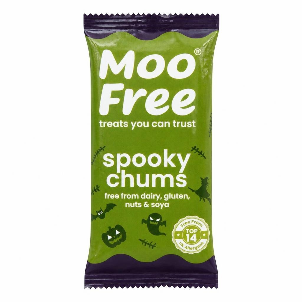 Moo Free Spooky Chums Cocoa Bar 15G