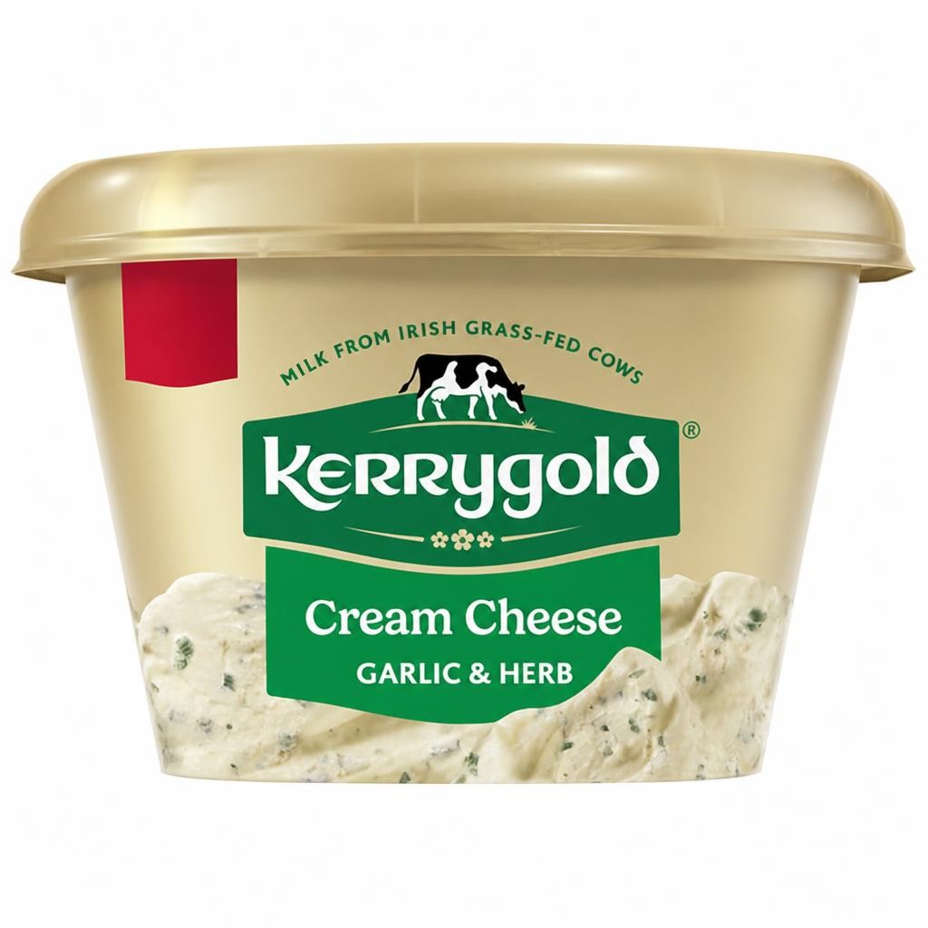 Kerrygold 180g Garlic & Herb Cream Cheese