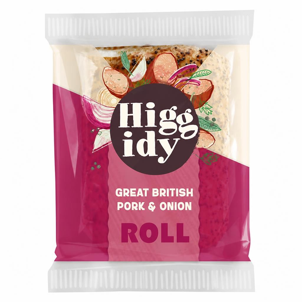 Higgidy 130g Great British Pork & Onion Sausage Roll