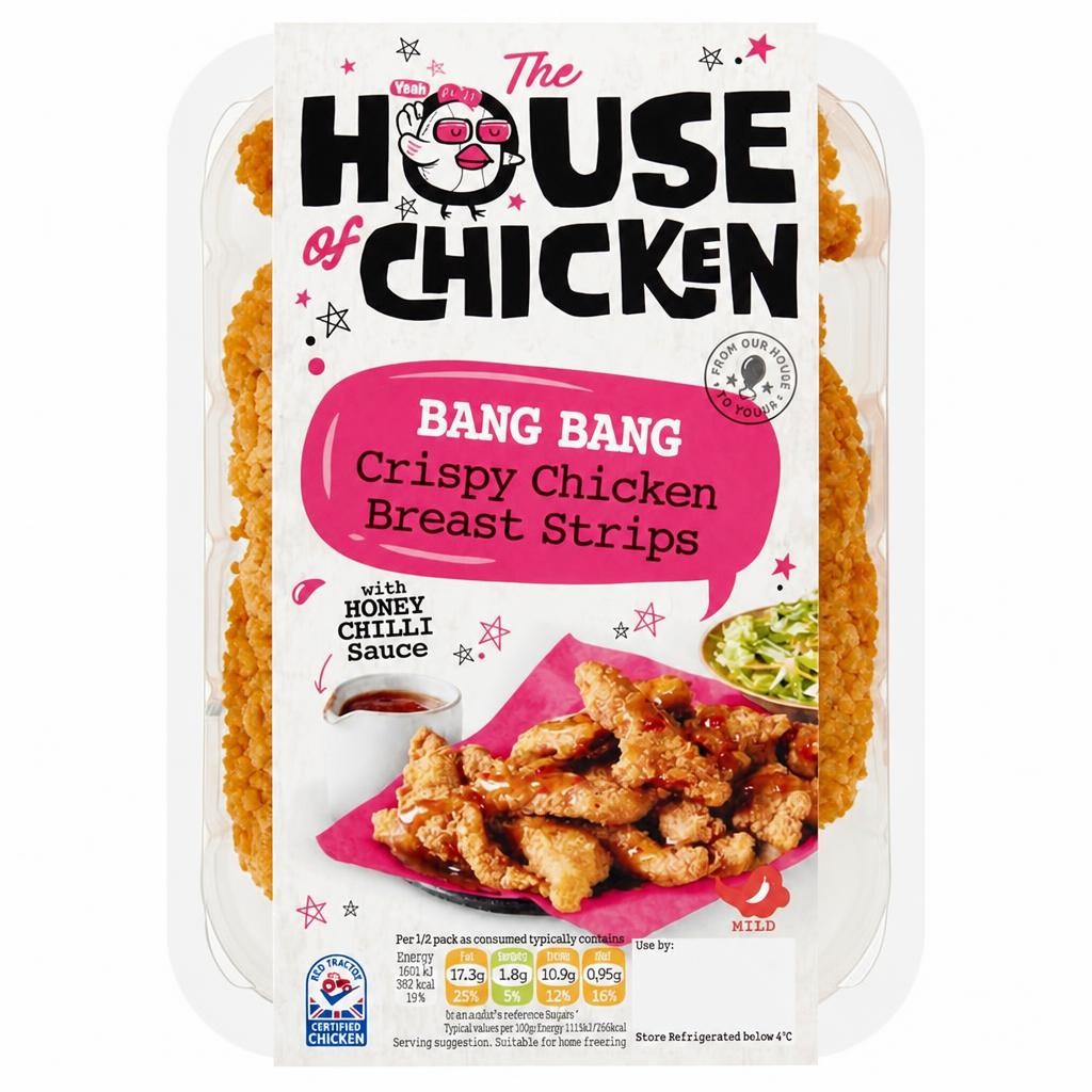 The House of Chicken 300g Bang Bang Crispy Chicken Breast Strips