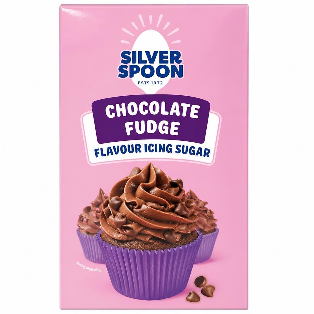 Silver Spoon Chocolate Fudge Flavour Icing Sugar 200g