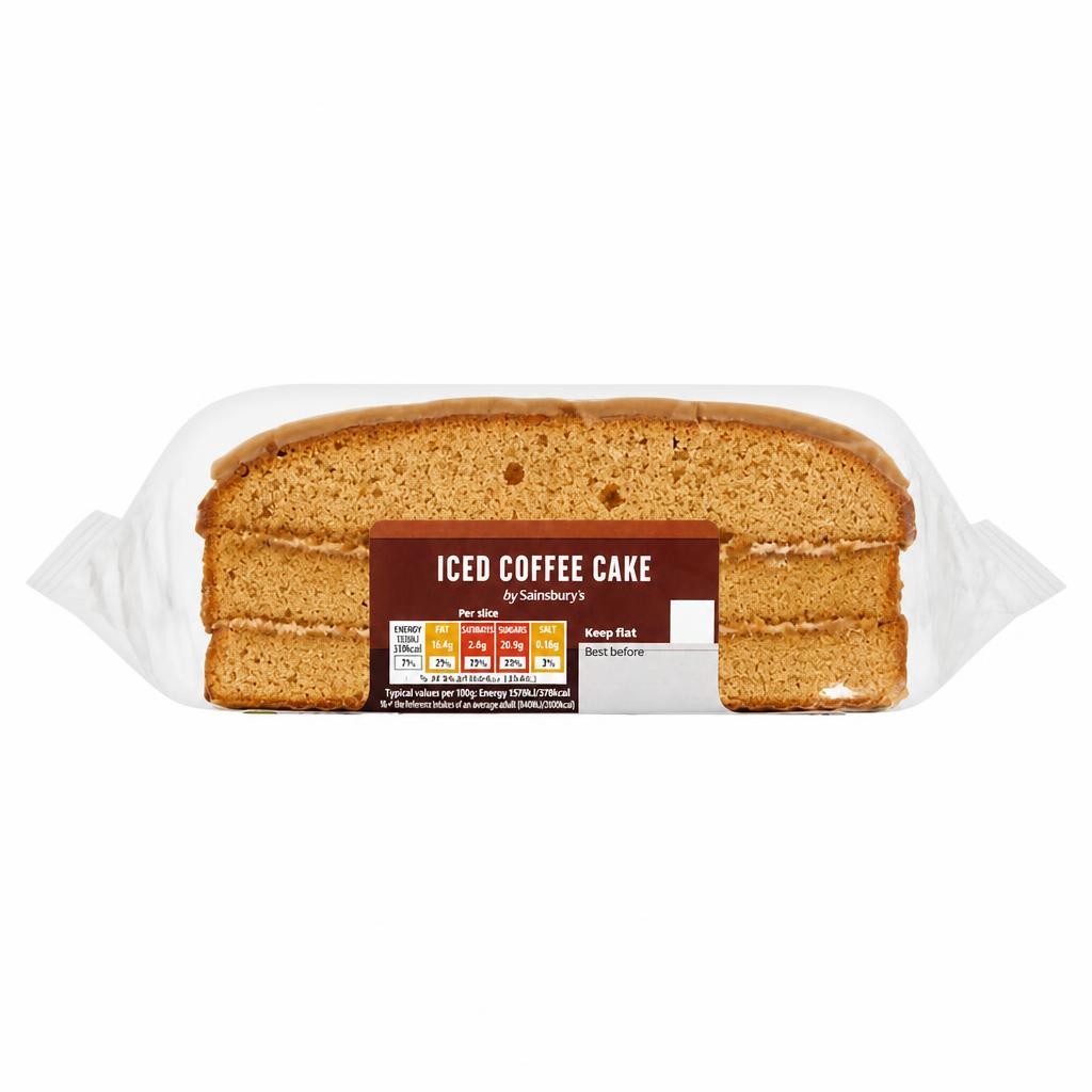 Sainsbury's 293g Iced Coffee Cake
