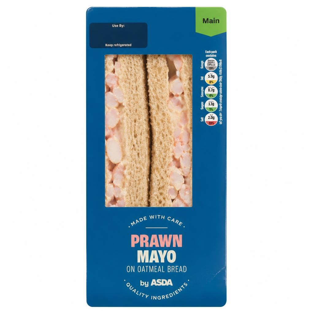 ASDA Prawn Mayo Sandwich