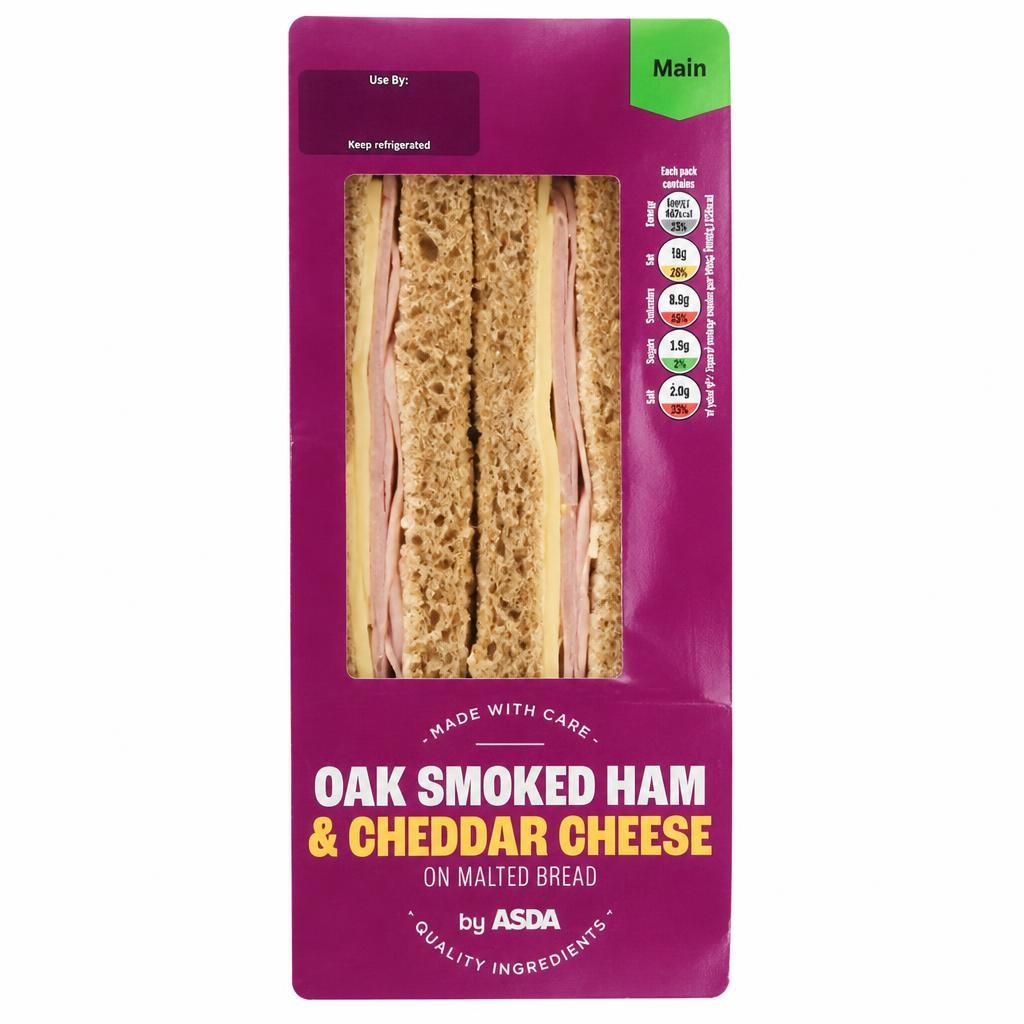 ASDA Ham & Cheese Sandwich