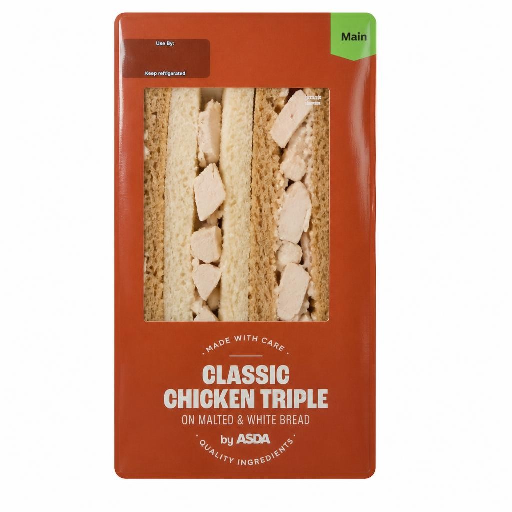 ASDA Chicken Triple Sandwich