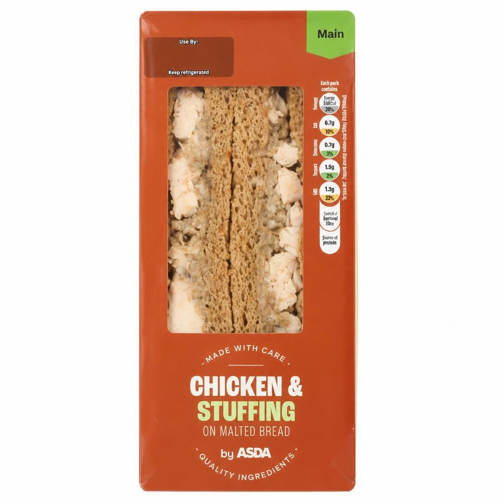 ASDA Chicken & Stuffing Sandwich