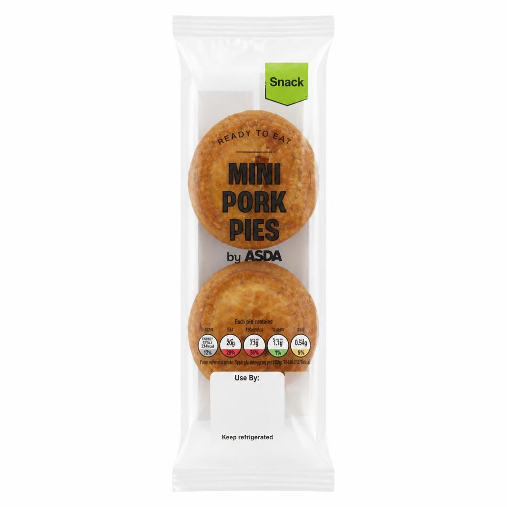 ASDA Mini Pork Pies 100g