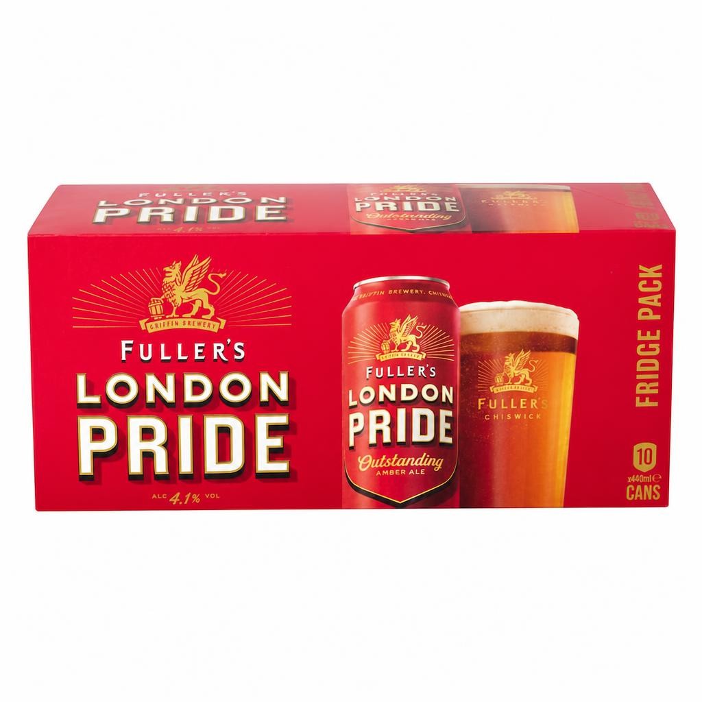 Fullers London Pride Outstanding Amber Ale 10x440ml