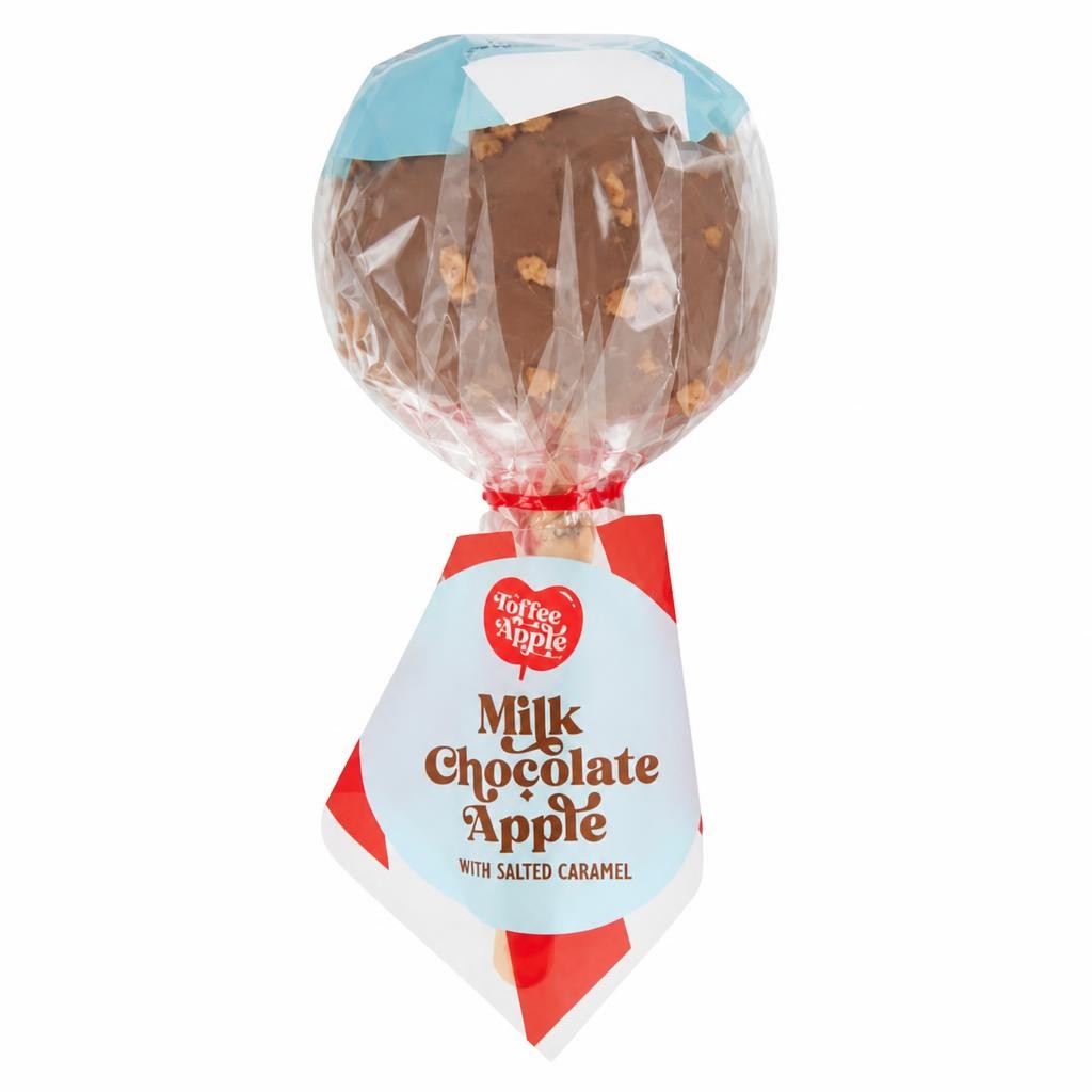 The Toffee Apple Co. Milk Chocolate & Salted Caramel Apple
