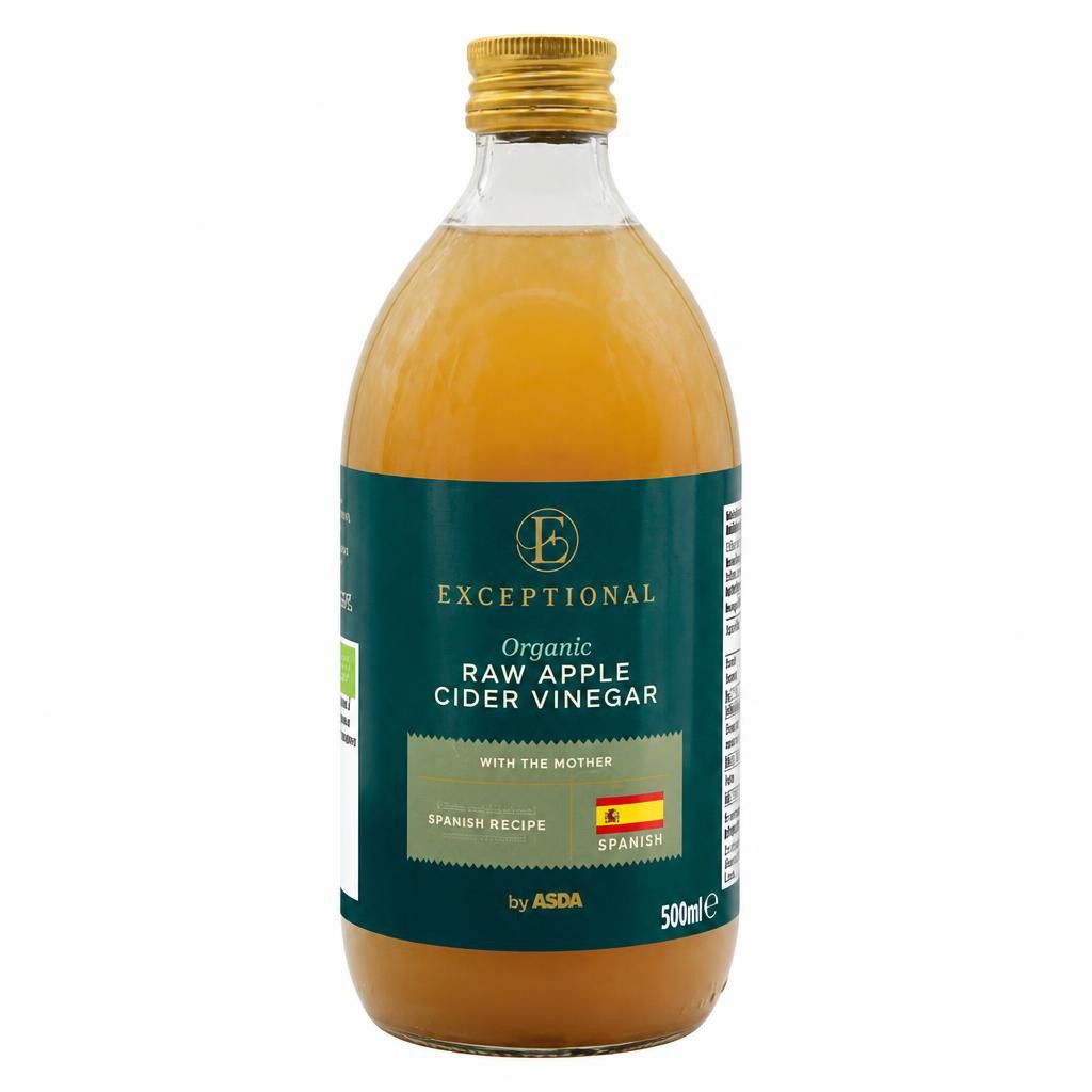 ASDA Extra Special Exceptional by  Organic Raw Apple Cider Vinegar 500ml