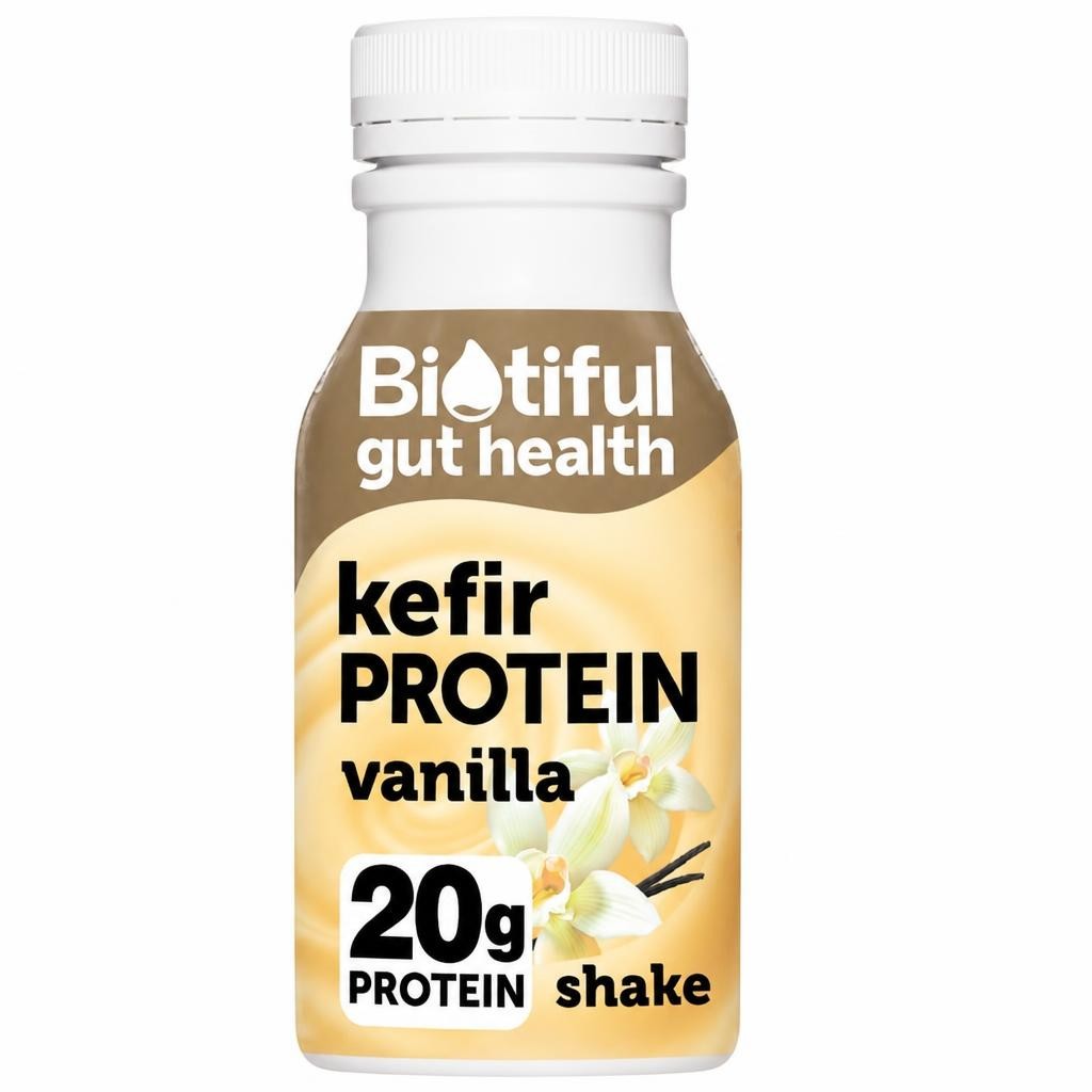 Biotiful Gut Health Kefir High Protein Drink Vanilla 330ml