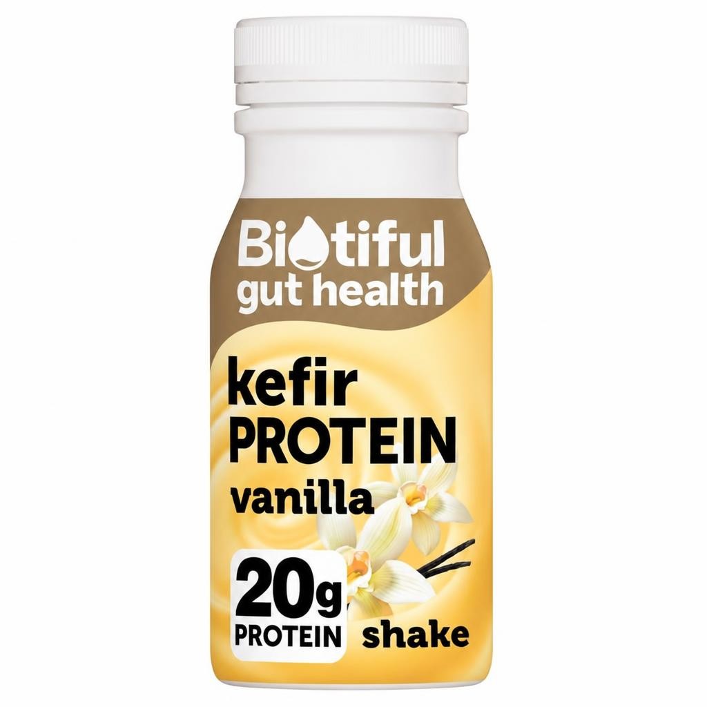 Biotiful Gut Health Kefir High Protein Drink Vanilla 330ml