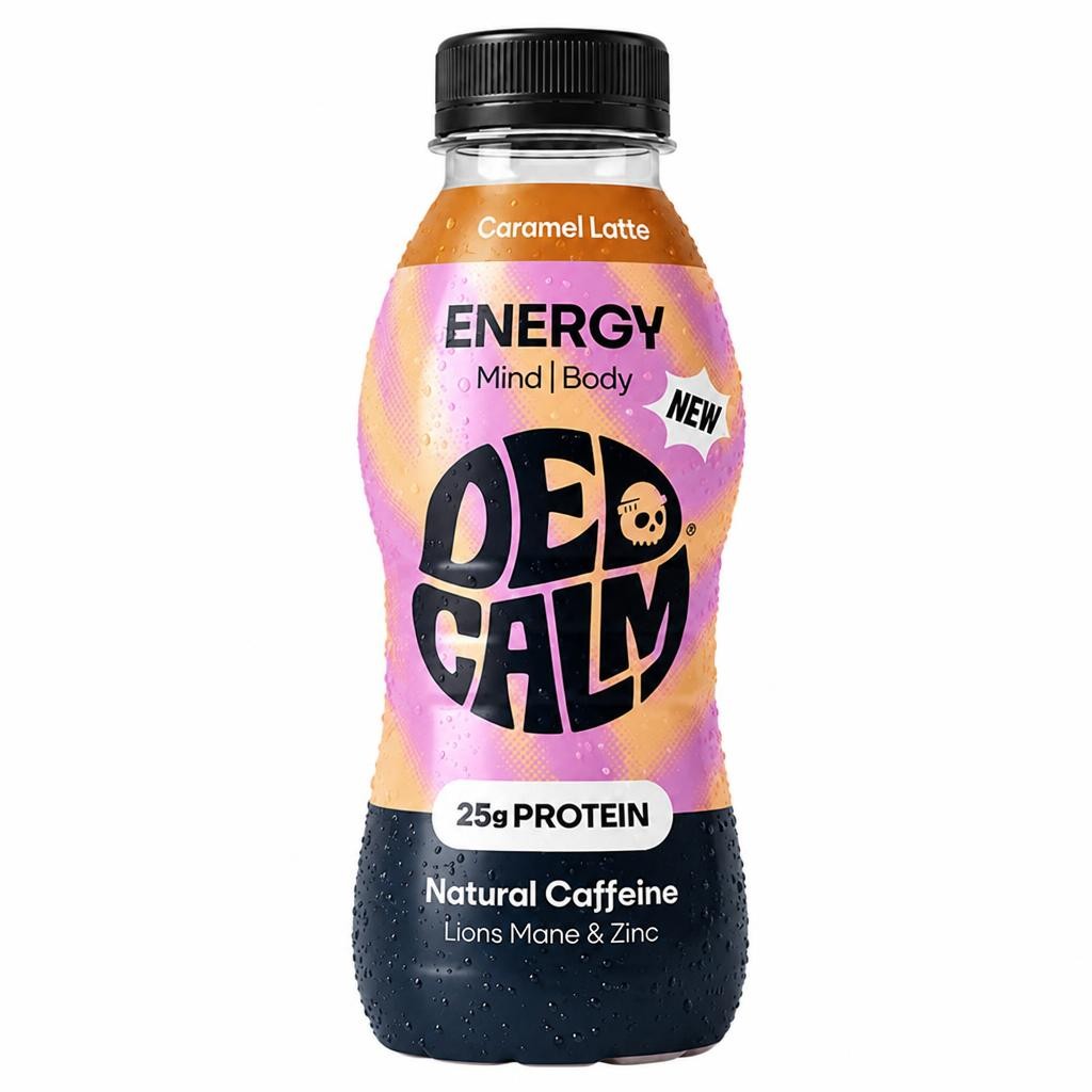 DedCalm Protein Energy Drink - Caramel Latte Flavour - 330ml