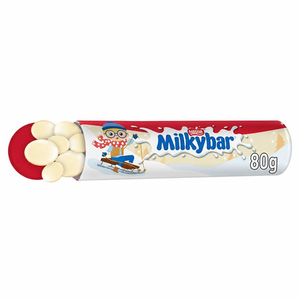 Milkybar 80g Buttons White Chocolate Giant Tube
