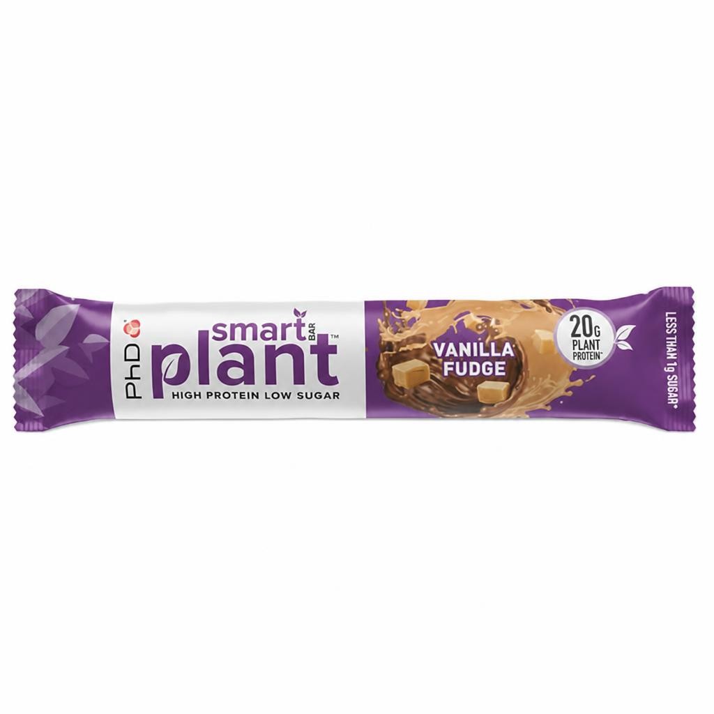 PhD Plant Smart Bar Vanilla Fudge 64g