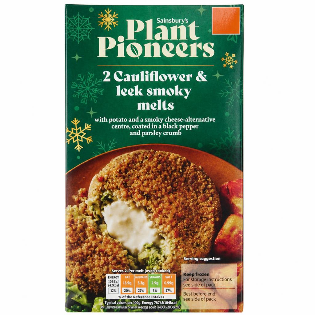 Plant Pioneers 2 x Cauliflower & Leek Smoky Melts 280g