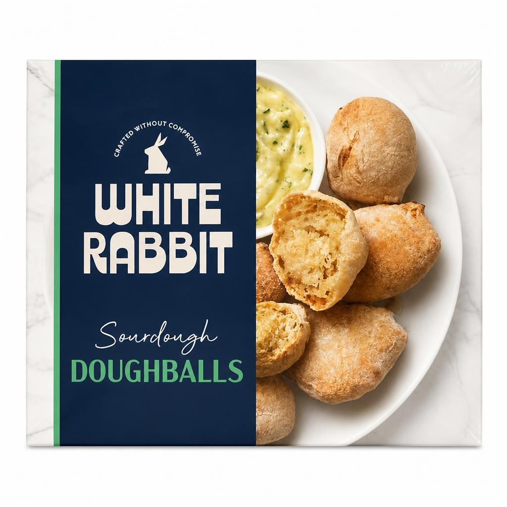 White Rabbit 140g Gluten Free Frozen Sourdough Doughballs