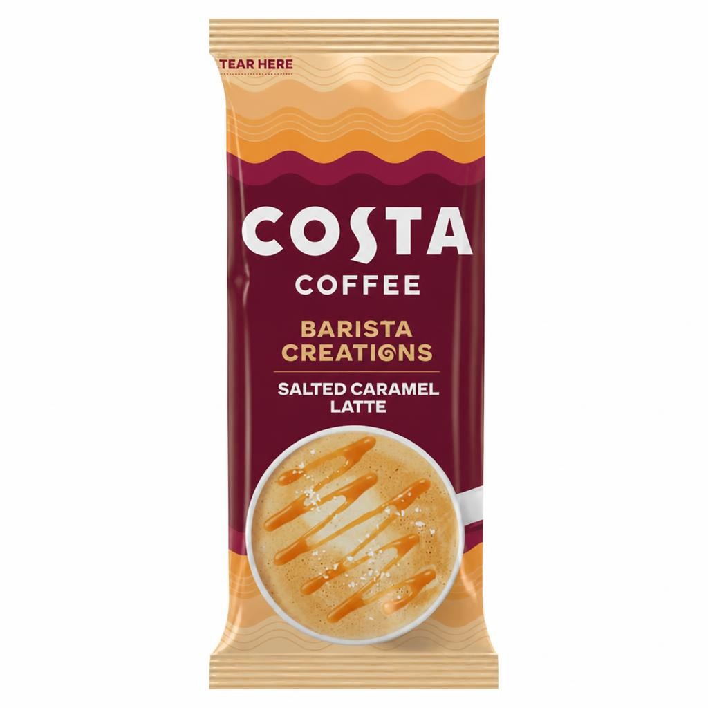 Costa Coffee 17g Barista Creations Salted Caramel Latte Sachets