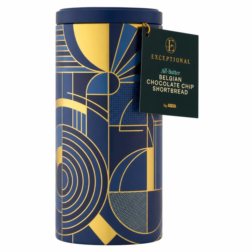 Exceptional by ASDA All-Butter Belgian Chocolate Chip Shortbread 150g