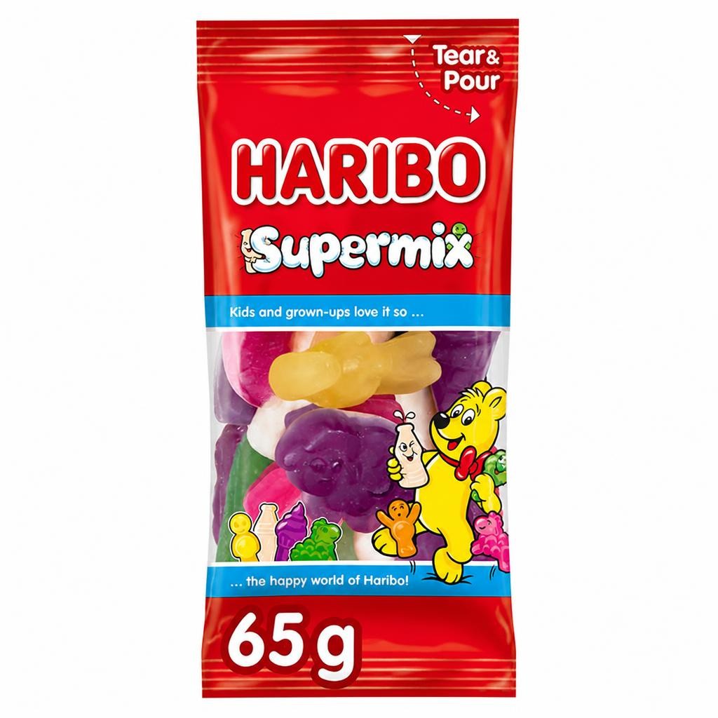 Haribo 65g Supermix Sweets