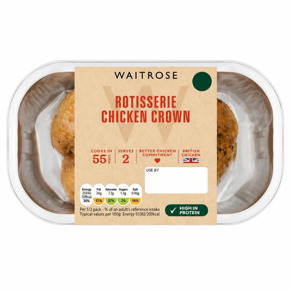 Waitrose Roti Chicken Crown