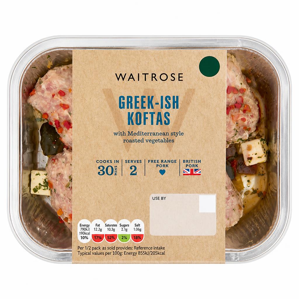 Waitrose Greek-ish Koftas