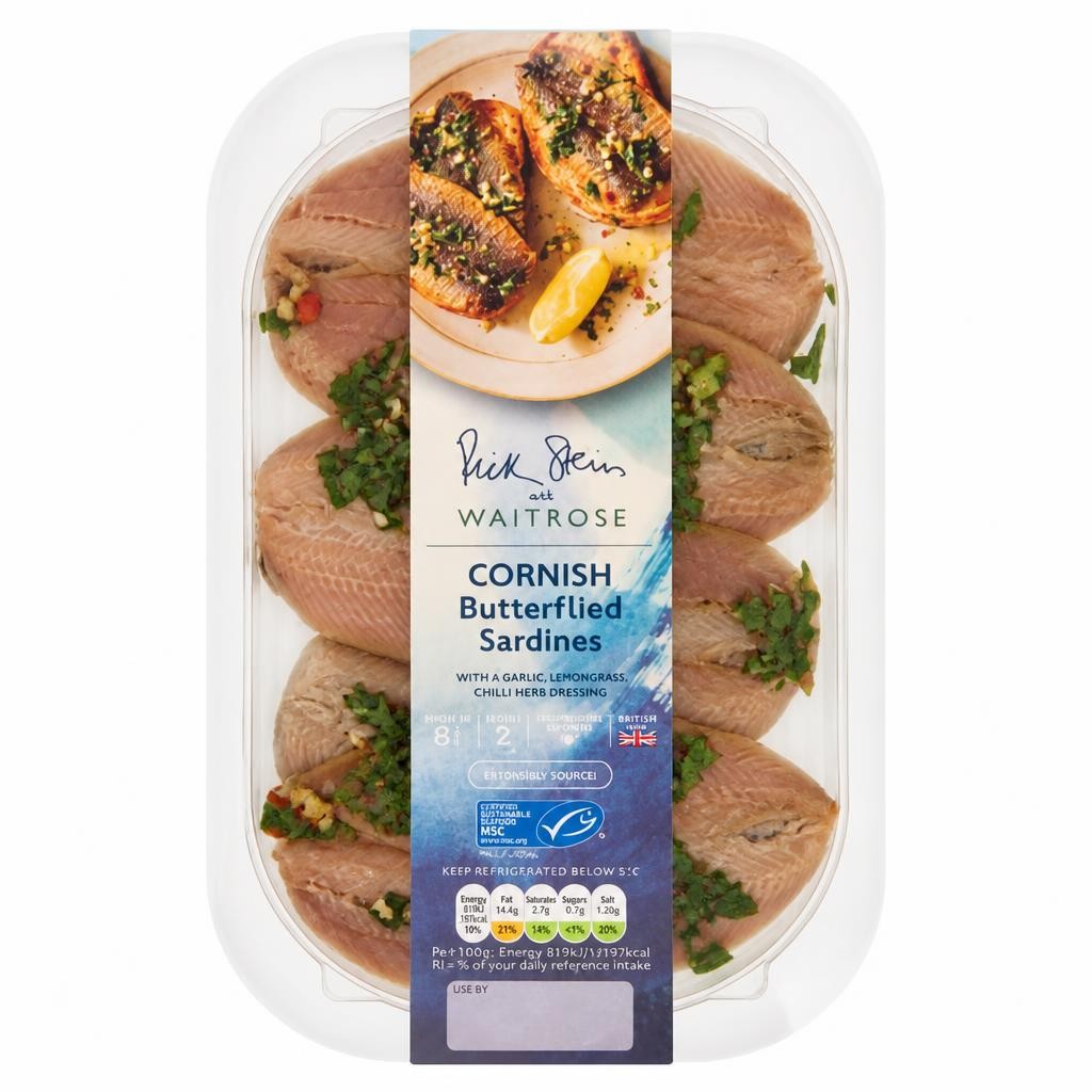 Rick Stein Cornish Butterflied Sardines