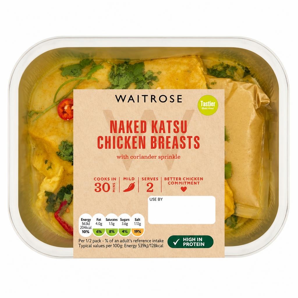 Waitrose Naked Katsu Chicken Breasts