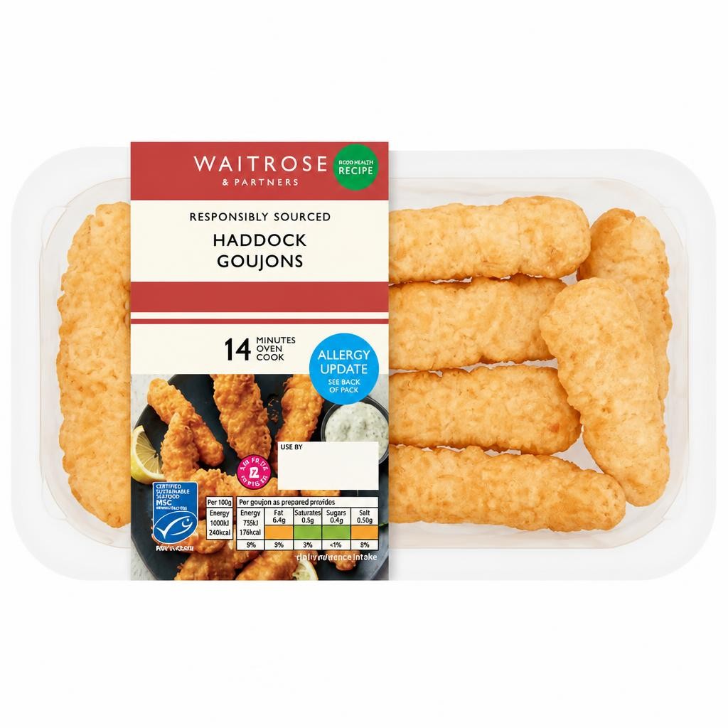 Waitrose Battered Haddock Goujons
