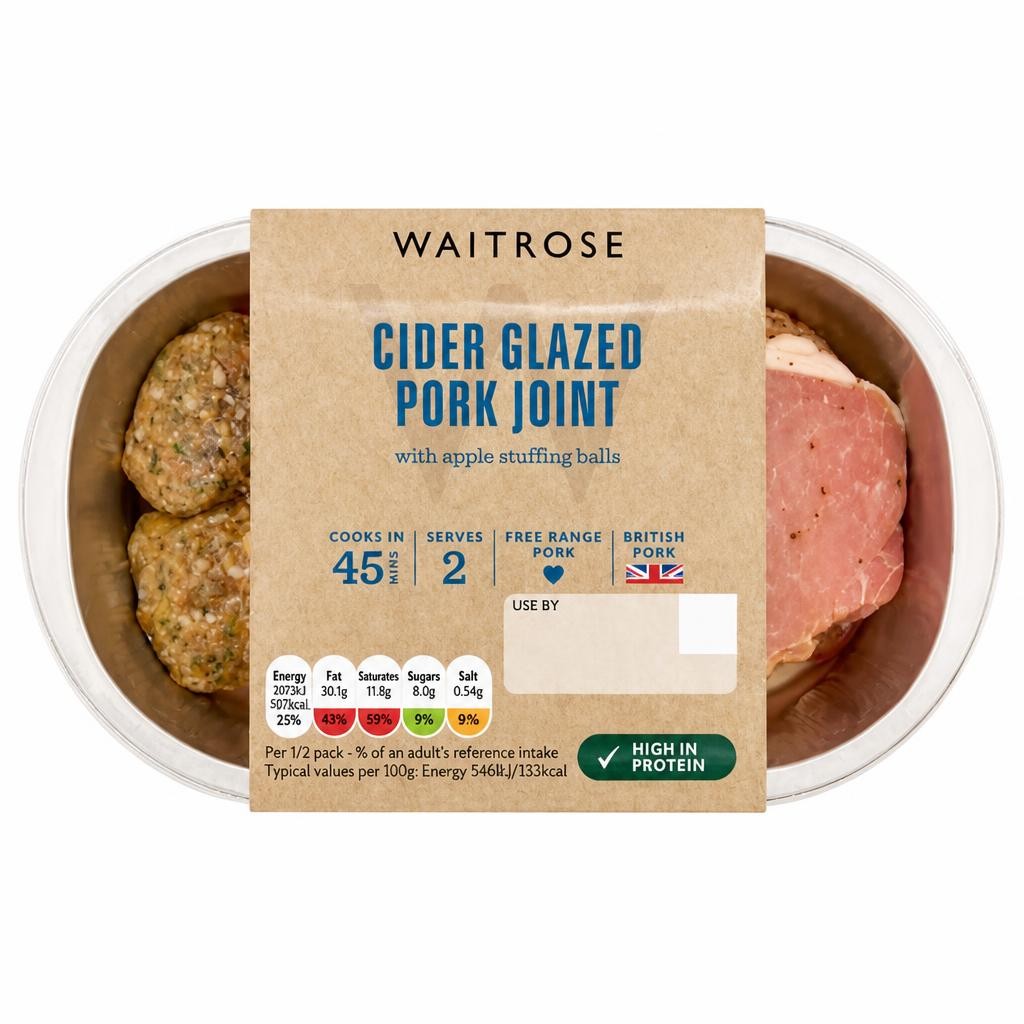 Waitrose Cider Glazed Pork Joint