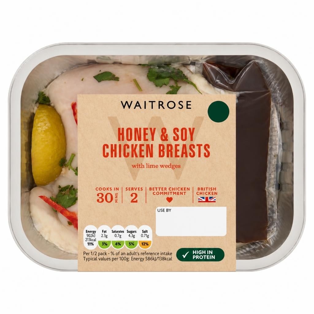 Waitrose Honey & Soy Chicken Breasts
