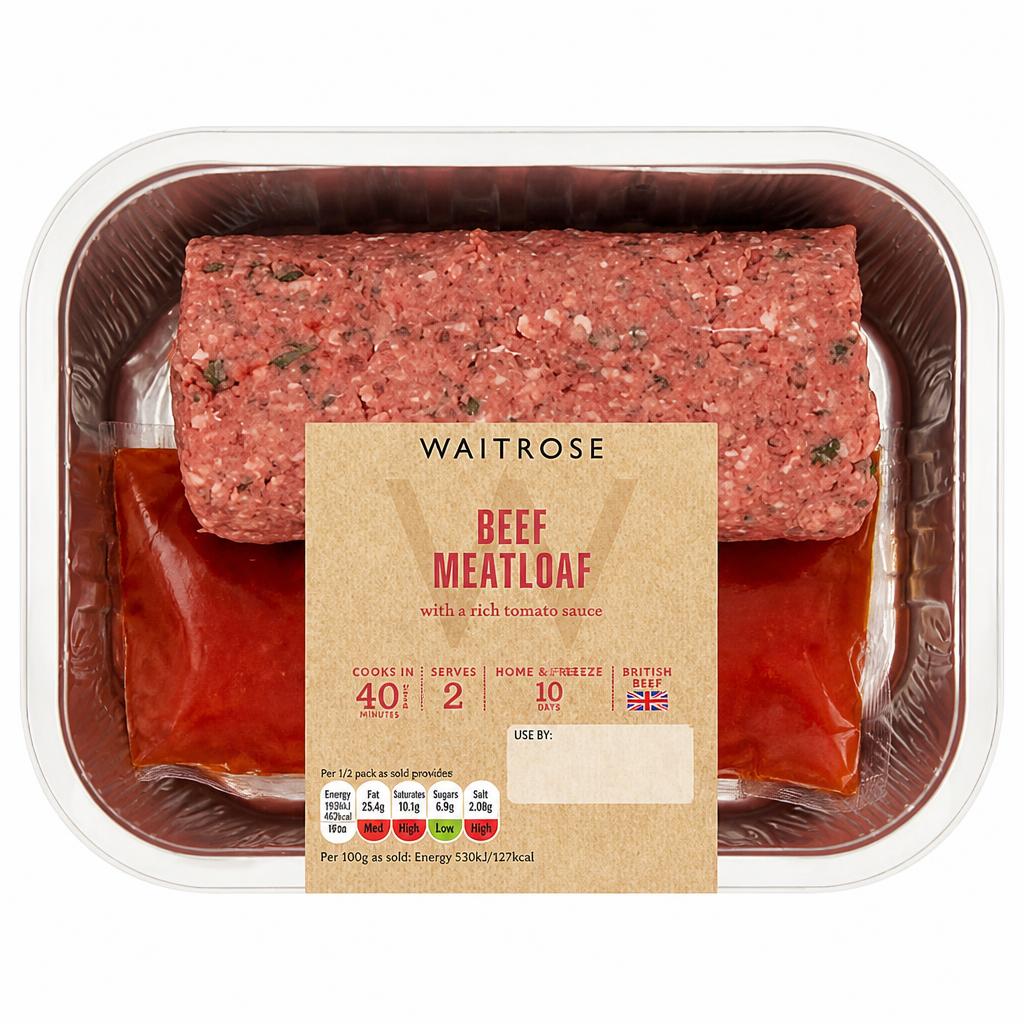 Waitrose Beef Meatloaf