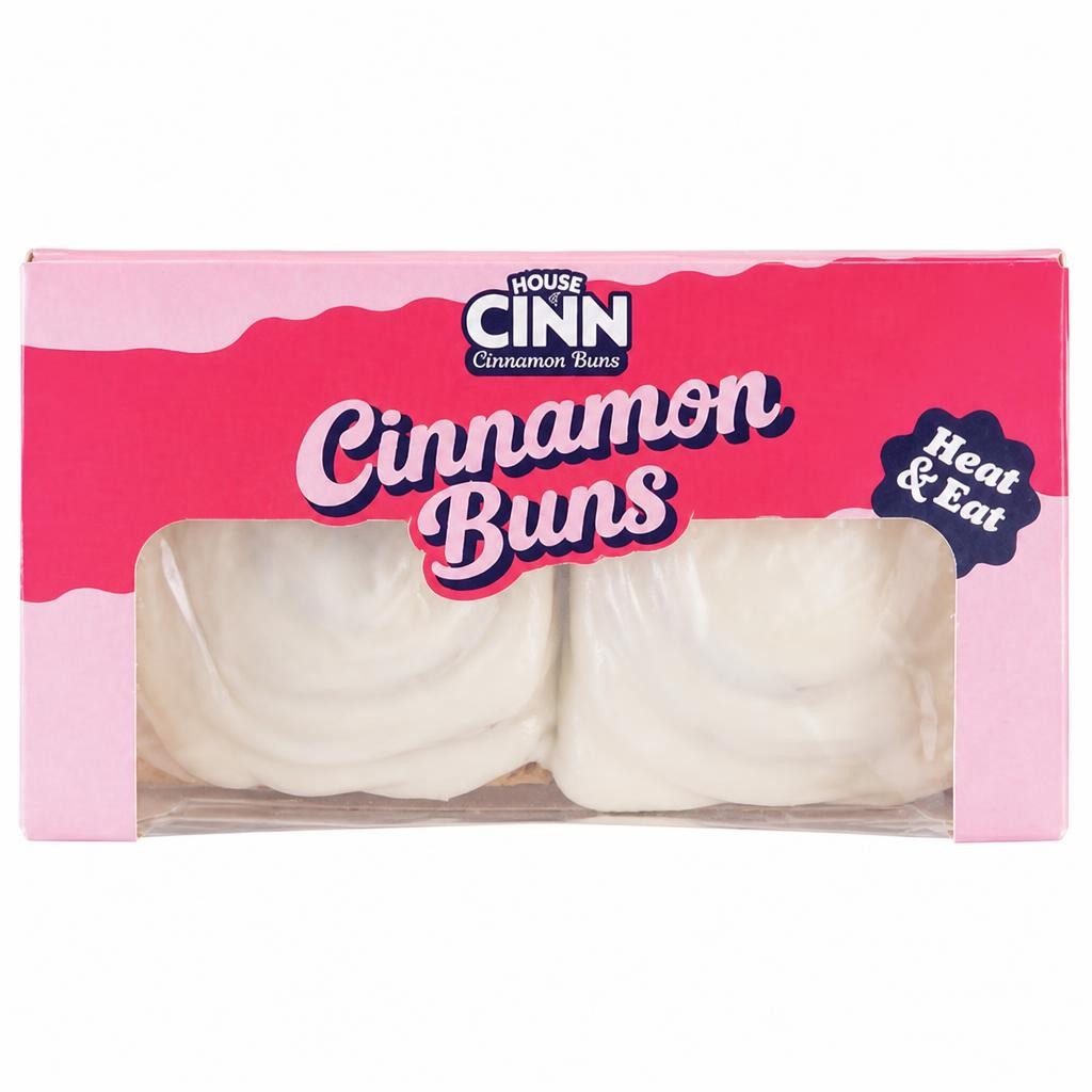 House of Cinn Classic Cream Cheese Cinnamon Buns