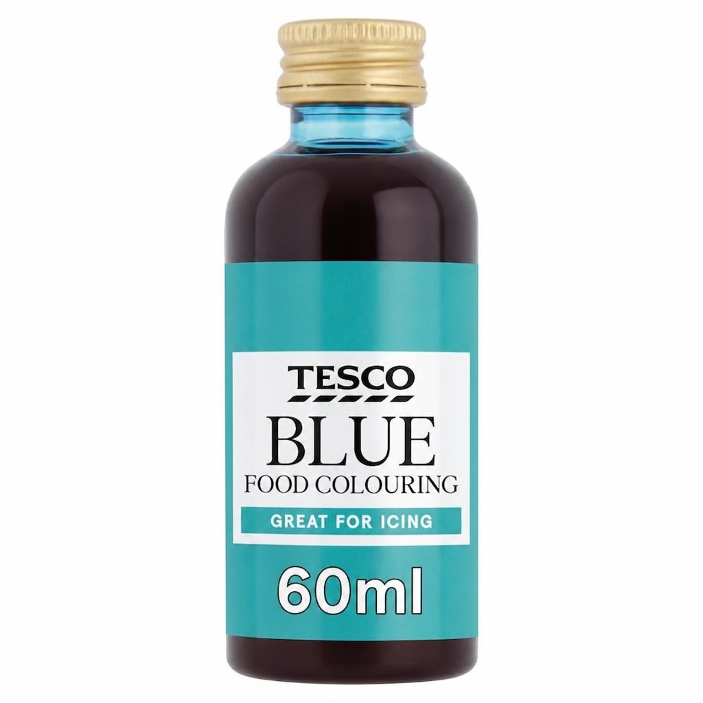 Tesco Blue Food Colouring 60Ml