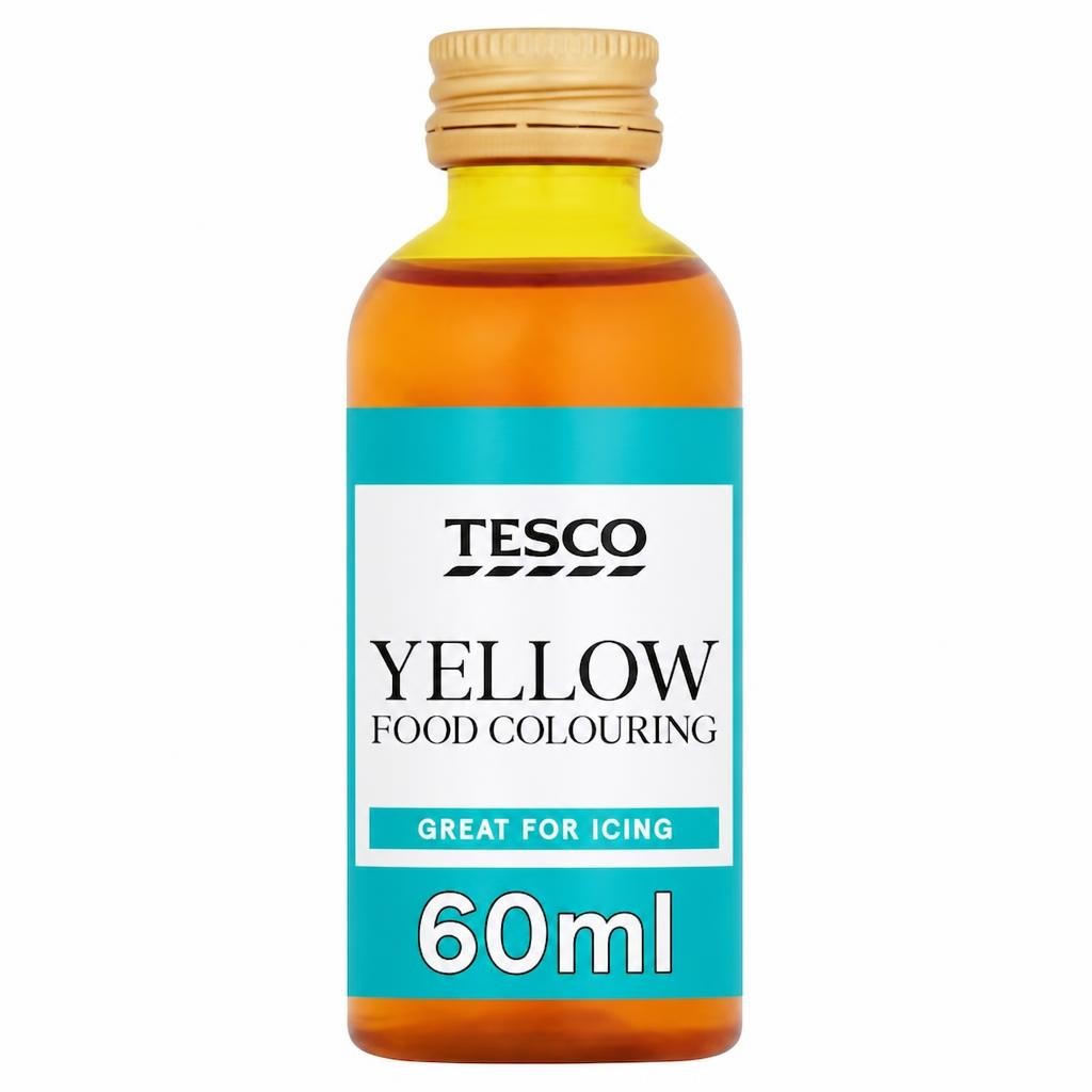 Tesco Yellow Food Colouring 60Ml