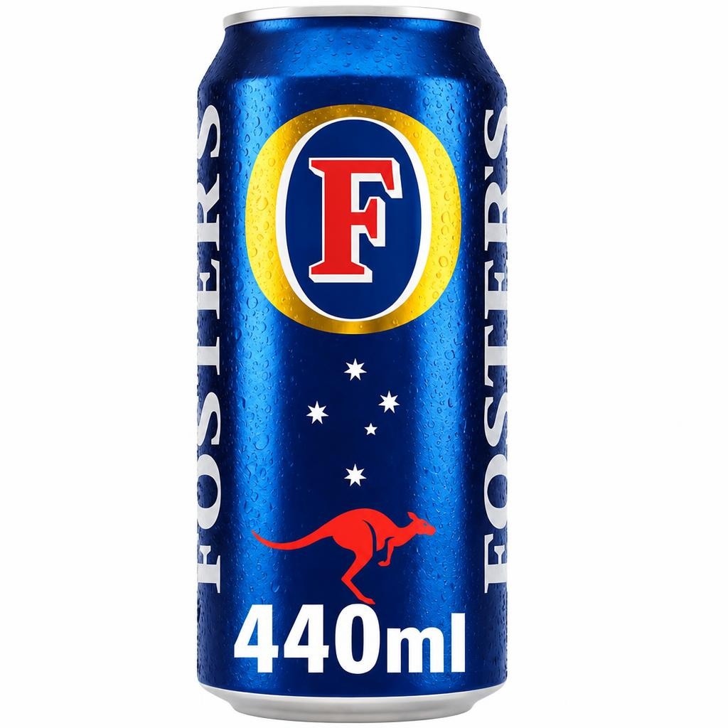 Fosters The Amber Nectar Lager Beer 24x440ml