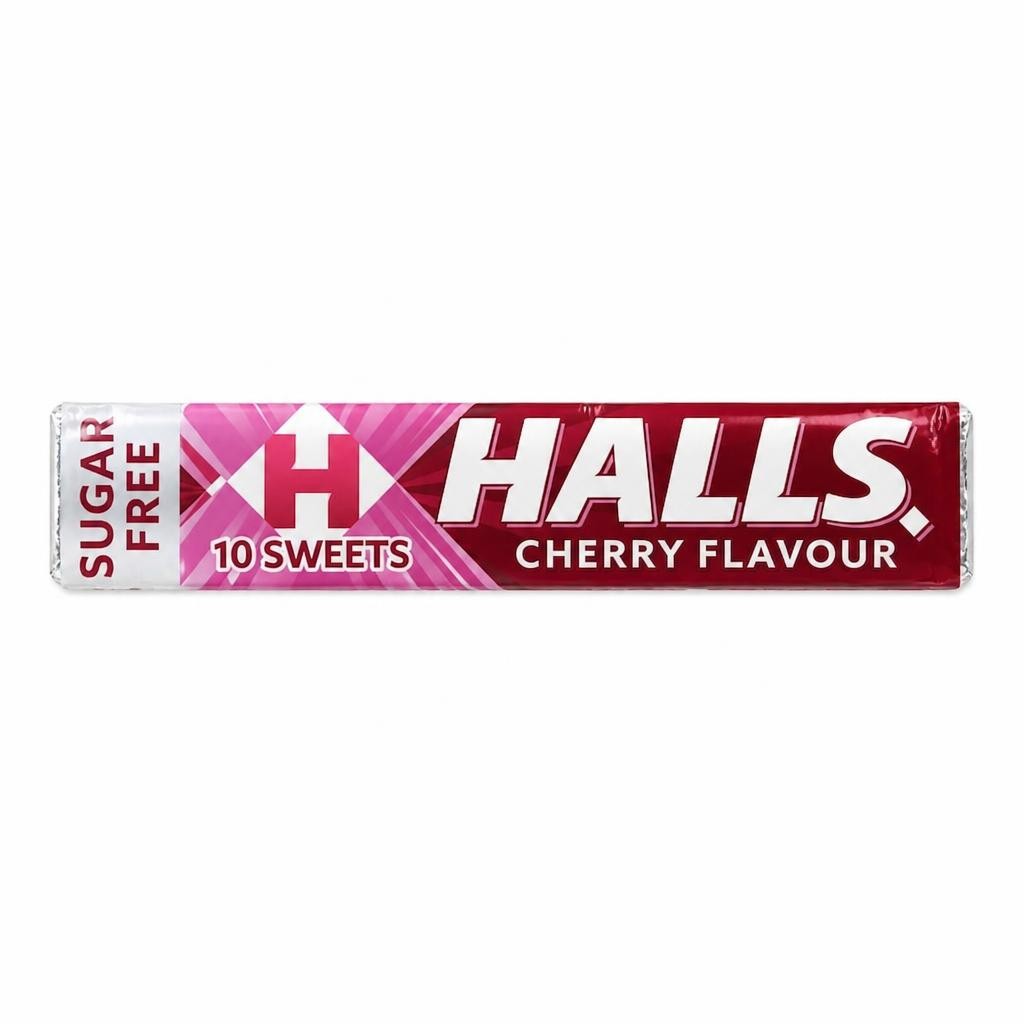 Halls Menthol Action Throat Drops - Cherry 32g