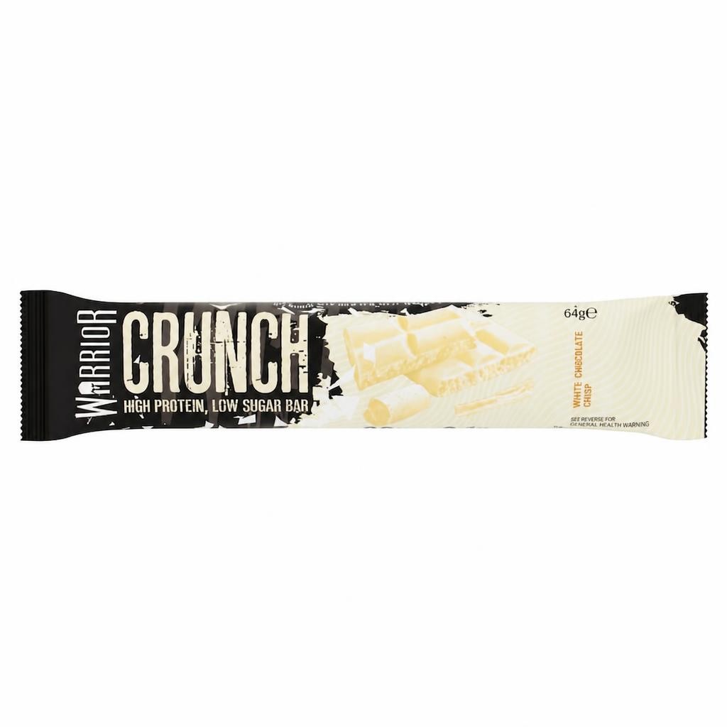 Warrior Crunch Protein Bar - White Chocolate Crisp 64g