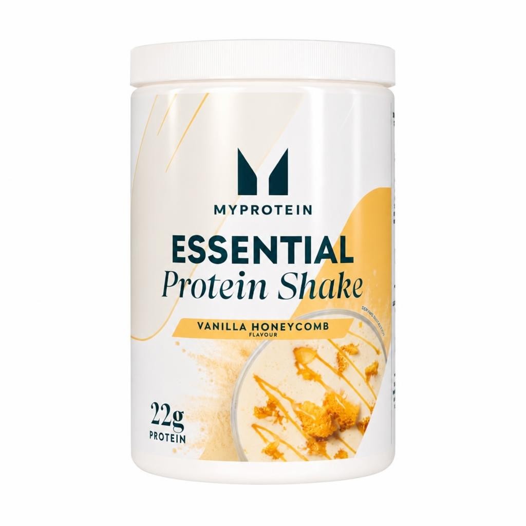 Myprotein Essential Protein Shake Vanilla Honeycomb 600g
