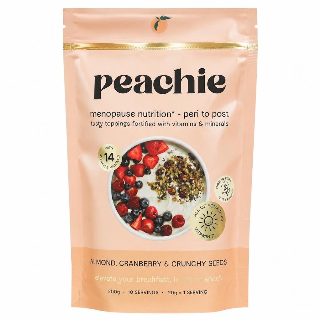 Peachie - Almond & Cranberry Toppings for Menopause 200g