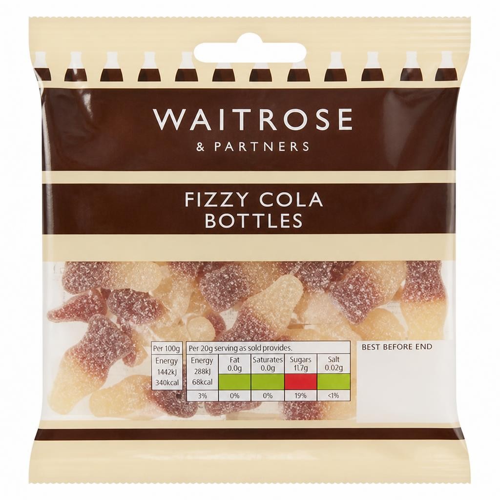 Waitrose Fizzy Cola Bottles