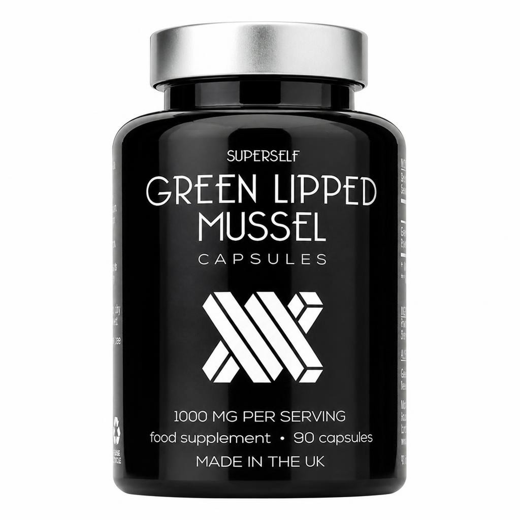 SuperSelf Green Lipped Mussel New Zealand 1000mg 90 Capsules