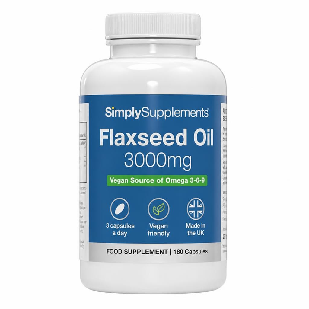 Flaxseed Oil Capsules 3,000mg